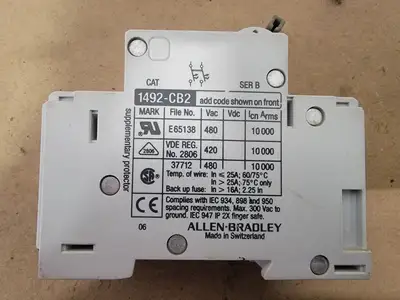 Used ALLEN-BRADLEY 1492-CB2 G030 Switchgears British Columbia CA | Lenmark #239237