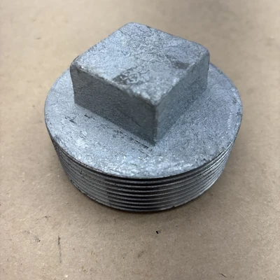 NEW Msc 3” Galvs Square Head Plug