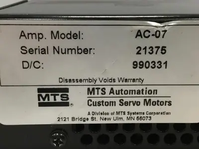 USED MTS AC-07