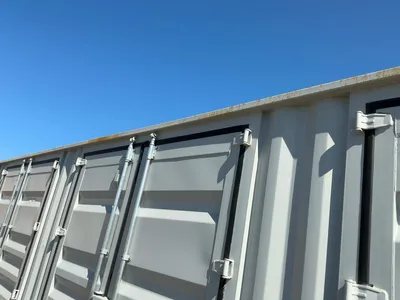 2026 40’L x 8’W x 9’ 6”T High Cube Shipping/Ground Container, swing doors on one end and four sets o...
