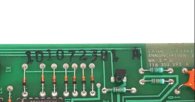 EXIDE 101072381 ANNUNCIATION BOARD A13A21, 118 302 393 A