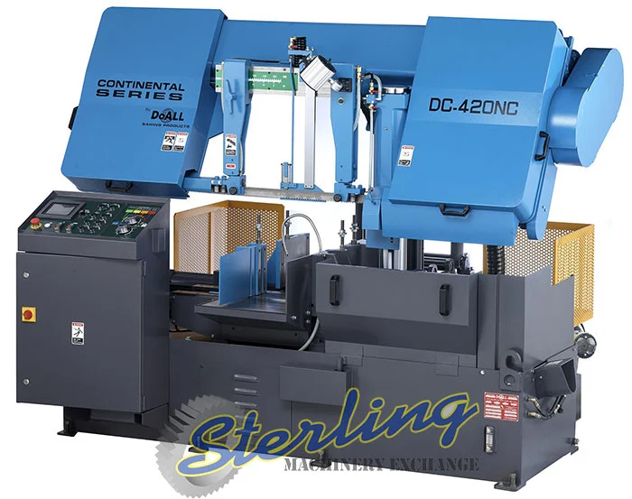 New | in-Stock DOALL DC-420NC Horizontal Band Saws California US | Sterling Machinery Exchange #1465945