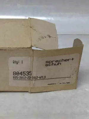 New | in-Stock SPRECHER + SCHUH T15-2012-23-1012-WTLD Miscellaneous Equipment (Electrical & Power) Ohio US | Surplus Asset Holdings #1239492