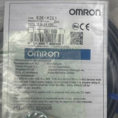 NEW Omron E2E-X2E1