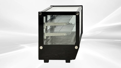 171-0272 Black Countertop Self Contained Bakery Cooler Case