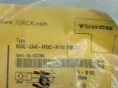 NEW TURCK BI20UCA40AP6X2H1141 W/BS 2.1