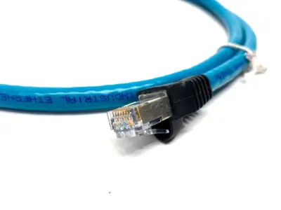 USED LUMBERG ETHERNET CORDSET M12 8-PIN TO RJ45