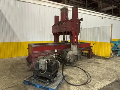 400 TON MILLHOFF ROLLING FRAME HYDRAULIC STRAIGHTENING PRESS: YOBRO #24002