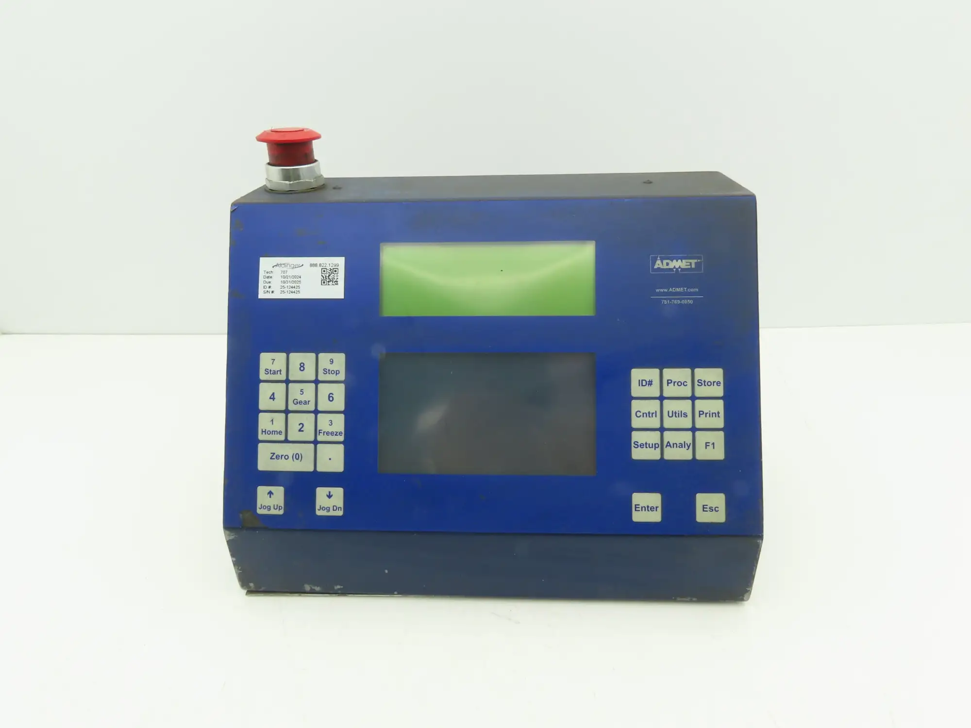 Admet Gauge Buster Concrete Stress Tester Digital Indicator Panel