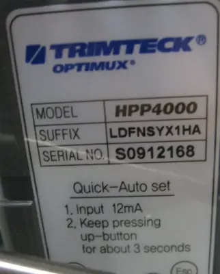 NEW Trimteck Optimux OpVEE