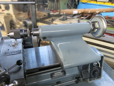 Hardinge HLV-H Precision Toolroom Lathe IN/MM with DRO