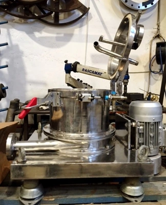 (2) Comteifa DT-2-BD perforate basket centrifuges, 316L SS.