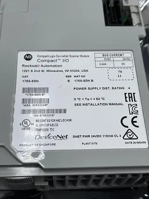 New | in-Stock ALLEN-BRADLEY ALLEN-BRADLEY 1769-SDN SER B FW 4.4 PLC Input & Output | ND Industrial Surplus #1214691