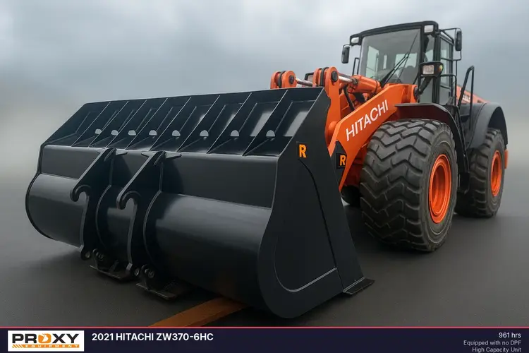 Used 2021 HITACHI ZW370-6HC Wheel Loaders Ohio US | Proxy Equipment #1381639
