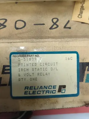 New | in-Stock RELIANCE ELECTRIC 0-51839-7 Circuit Boards | Surplus Asset Holdings #1205906