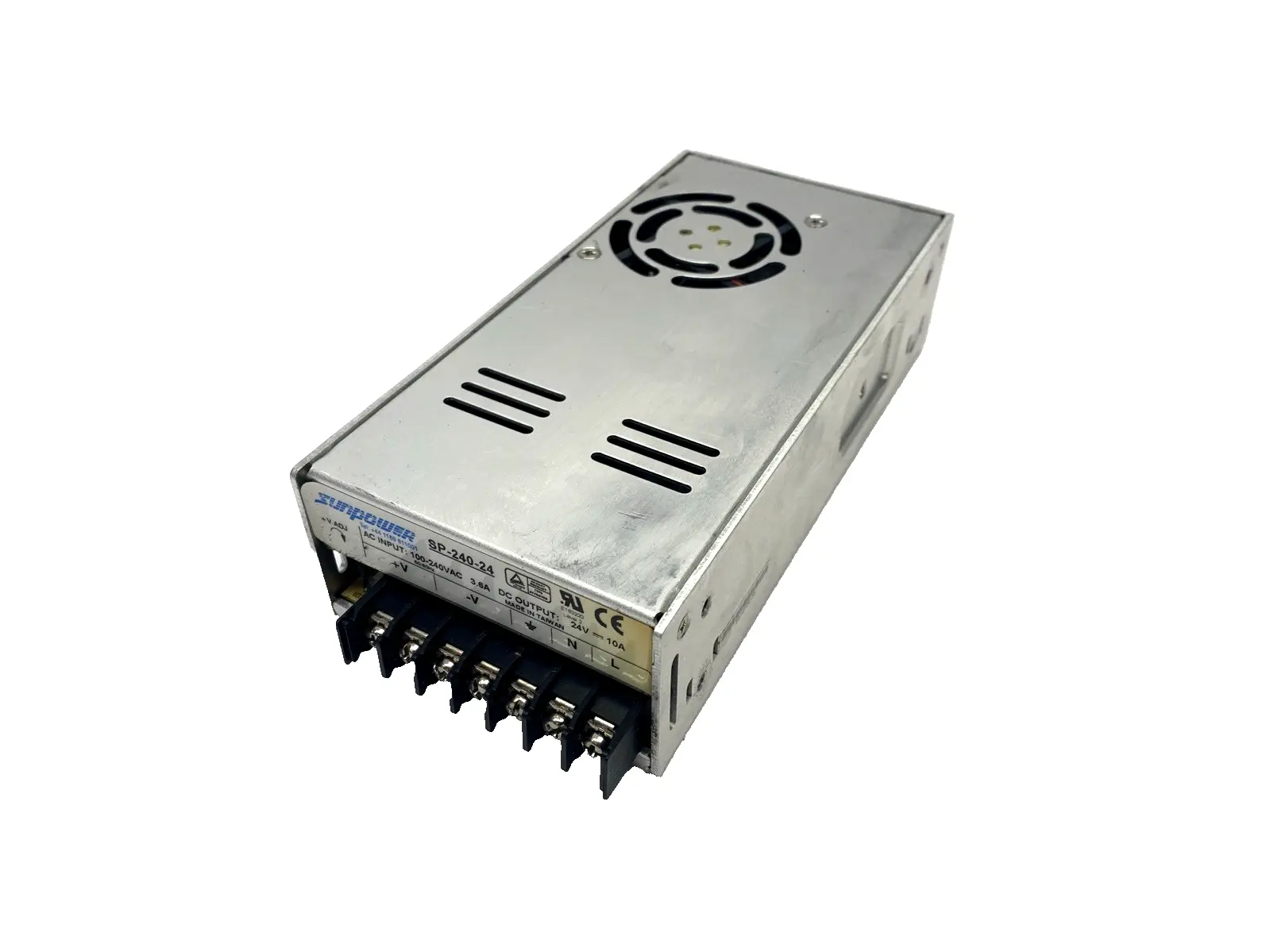 SP-240-24 | Sunpower  Power Supply 100-240VAC 24VDC 10A - Used