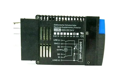 NEW E-T-A ESS20-003-DC24V 8A SUPPLEMENTARY PROTECTOR ESS20003DC24V8A