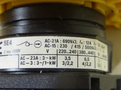 USED KLOCKNER MOELLER T0-2-8293