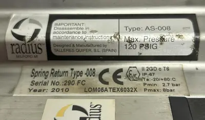 USED RADIUS AS-008