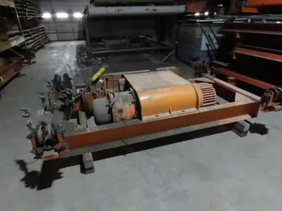 Cleveland Tramrail P&H 5 Ton Double Girder Underhung Bridge Crane Hoist w/Remote