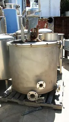 Tank, 150 Gallon, S/st, Mix, Agit, FBFt, Less Drive #S694021