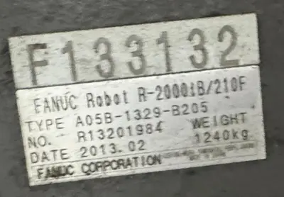 Used 2013 FANUC FANUC R2000IB/210F Robots Michigan US | RAB Industries, Inc. #755821