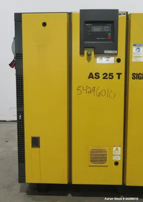 Used KAESER AS 25 T Rotary Screw & Sliding Vane Air Compressors Illinois US | Aaron Equipment #787353