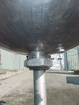 USED GROEN 150 GALLON JACKETED KETTLE JACKETED KETTLE