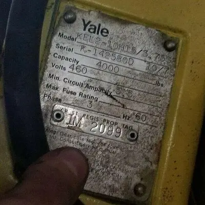 USED 1978 YALE KEL2-10H15/3.75S2