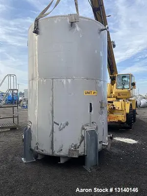 CMW Inc Approximately 4000 Gallon Stainless Steel Vertical Storage Tank