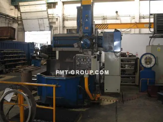 Used TOS HULÍN SKJ 8 F Vertical Boring Mills (incld VTL) | F.M.T. Group s.r.o. #1253014