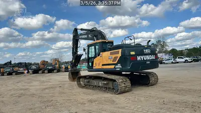 Used 2023 HYUNDAI HX210AL Crawler Excavators South Carolina US | National Equipment Dealers #1422290