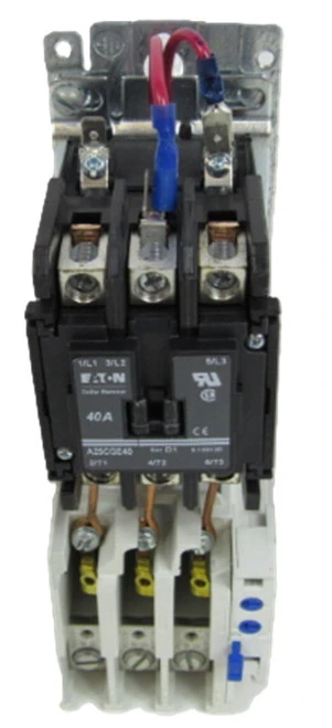 Eaton A25CGE40B Definite Purpose Magnetic Motor Starter, Non-Reversing, 3 Poles [New]