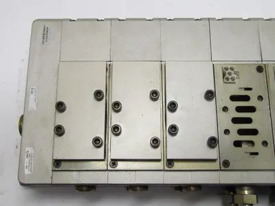 SMC VV892-04S-SUQW06BT-W1 9 Station Valve Island Manifold S/B Ports 1/2 NPT