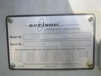 USED ACRISON 402X-5000-1200-VTF