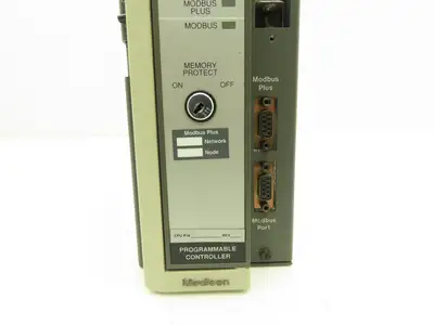 Modicon AEG PC-F984-785 PLC Programmable Controller I/O Module 115/220VAC