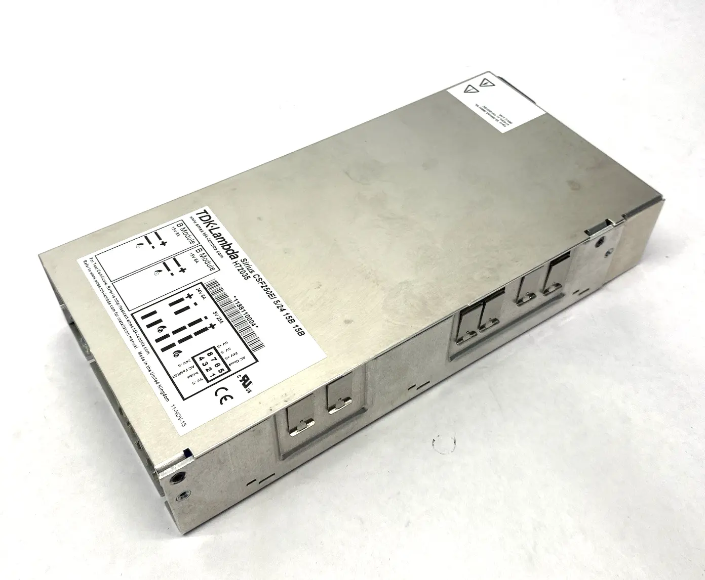 USED TDK LAMBDA POWER SUPPLY MODULE SIRIUS CSF250EI 5/24 15B 15B