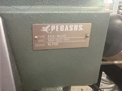 Pegasus/Wilcox & Gibbs E54-186AE Industrial Sewing Machine w/ Efka V734 Control