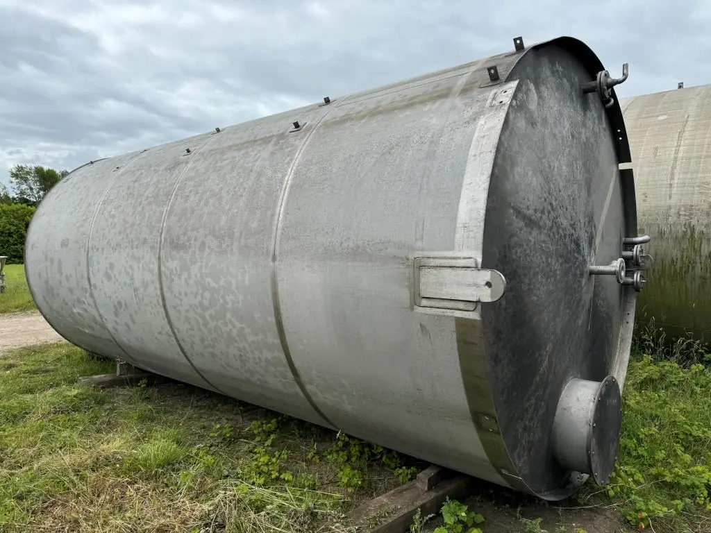 42,000 Litre 304L Stainless Steel Vertical Storage Vessel, 2900mm Dia x 6400mm Straight Side