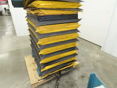 Advance Hydraulic Scissor Lift and Tilt Table 3500lb 48x48" 45° 36" Travel 120V