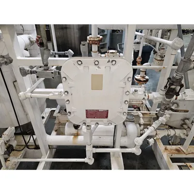 Used 7.5HP Intervac Industrial Vacuum Pump Package