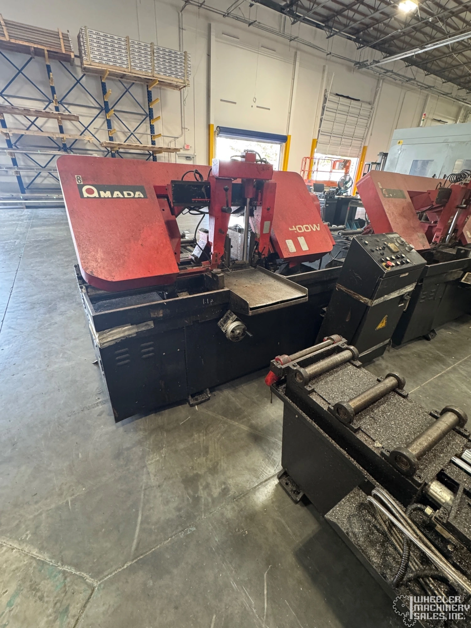 2012 AMADA HFA-400W Fully Automatic Band Saw #8367 #1