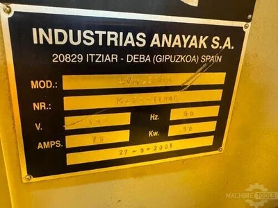 USED 2001 ANAYAK HVM-3800