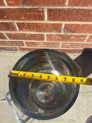 USED ALLOY PRODUCTS 16 LITER STAINLESS STEEL VESSEL 75 PSI