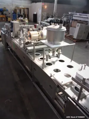 Stainless PMR 1300 Filler Sealer for Tubs & Cups – Dual Lane, Rollstock, 30 CPM