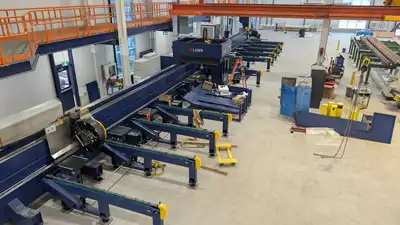 JQ LASER 3-CHUCK Tube Profile Laser | FERRIC Machinery, Inc. (8)