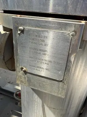 LNG 14,500 Net Liquid Gallon Storage Vessels SN: 24371