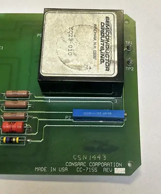 Used CONSARC CORPORATION CC-7155 Amplifiers Ohio US | Surplus Asset Holdings #1239472