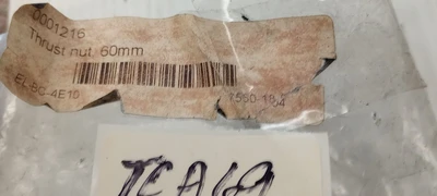 7560-1804 THRUST NUT 60MM 7560 SS