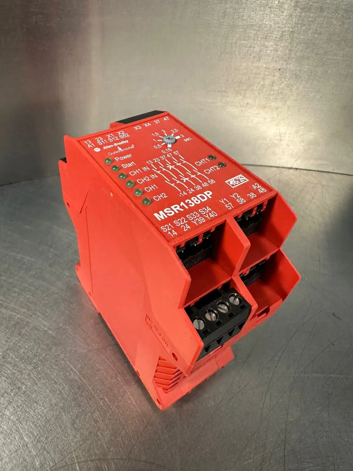 Allen Bradley 440R-M23143 Guardmaster Safety Relay MSR138DP (3.4.5)